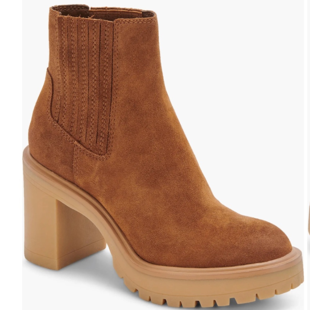 Caster H2O Waterproof Lug Sole Platform Bootie